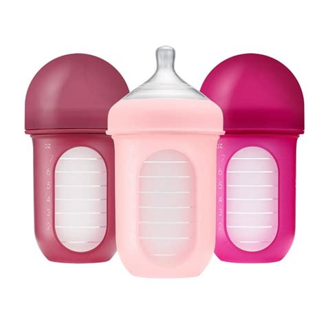 Boon Nursh Reusable Silicone Pouch Baby Bottles